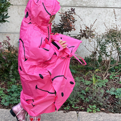 Rain poncho kids classic smiley