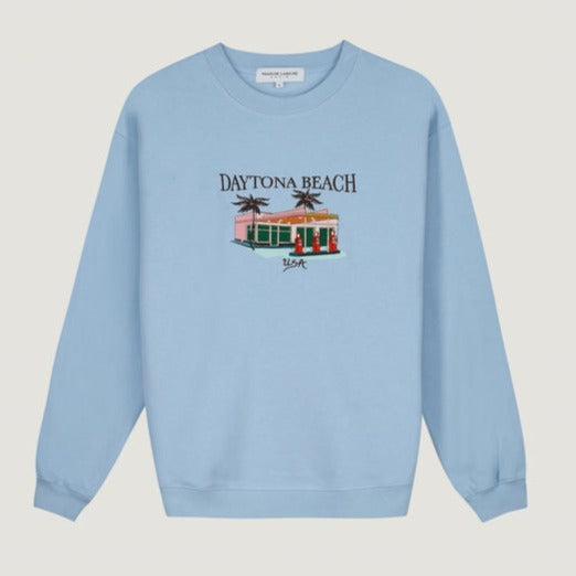 Maison Labiche - Sweatshirt daytona beach pastel blue /  L