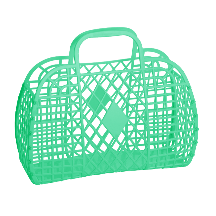 Retro basket small - multiple colours