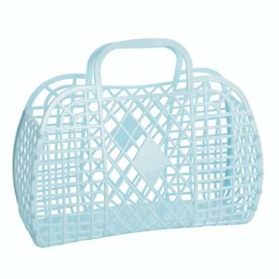 Retro basket small - multiple colours