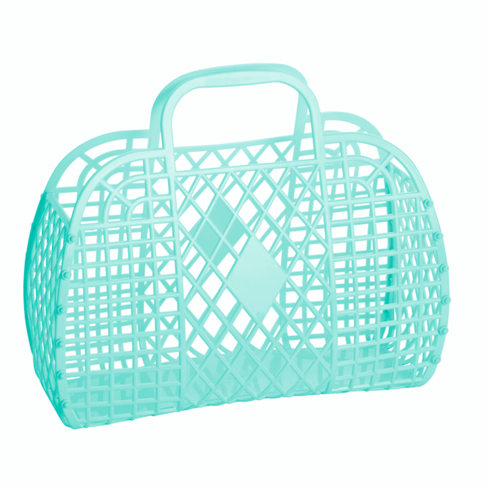 Retro basket large - multiple colours