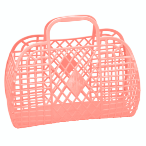 Retro basket large - multiple colours