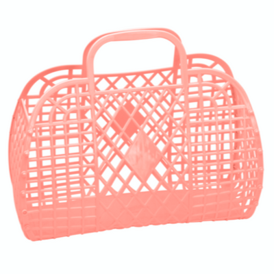 Retro basket large - multiple colours