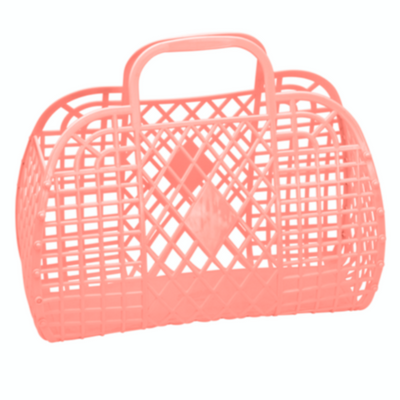 Retro basket small - multiple colours