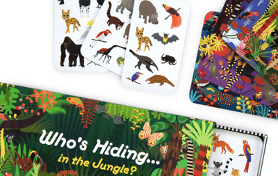 Who's hiding in the jungle - a spot and match game (4+ years)