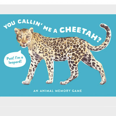 You callin' me a cheetah?  - een dier zoekspel (4+ jaar)