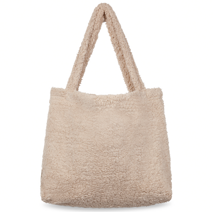 Mombag chunky teddy beige