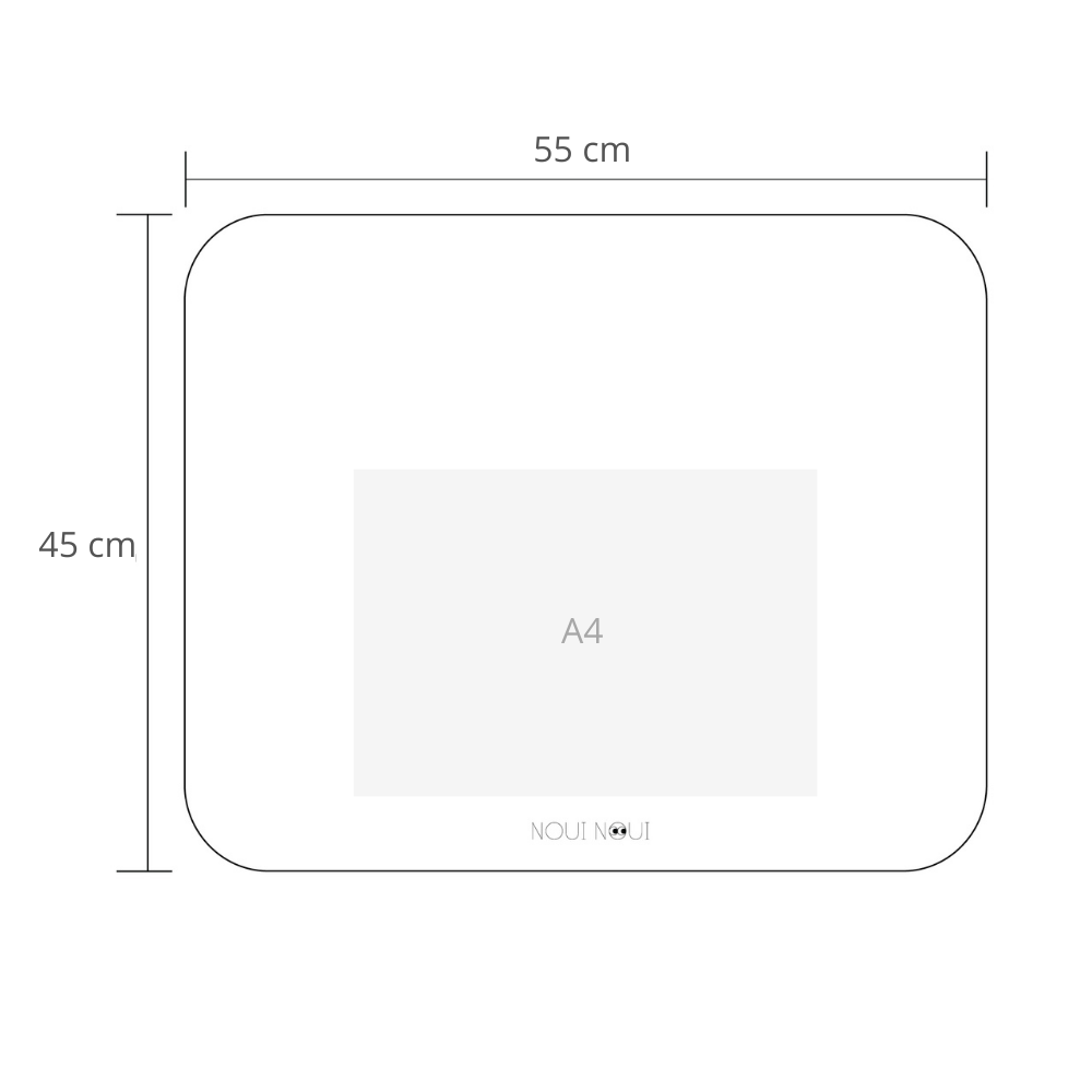 XL placemat - multiple colours