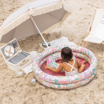 Inflatable pool 100 cm - multiple prints