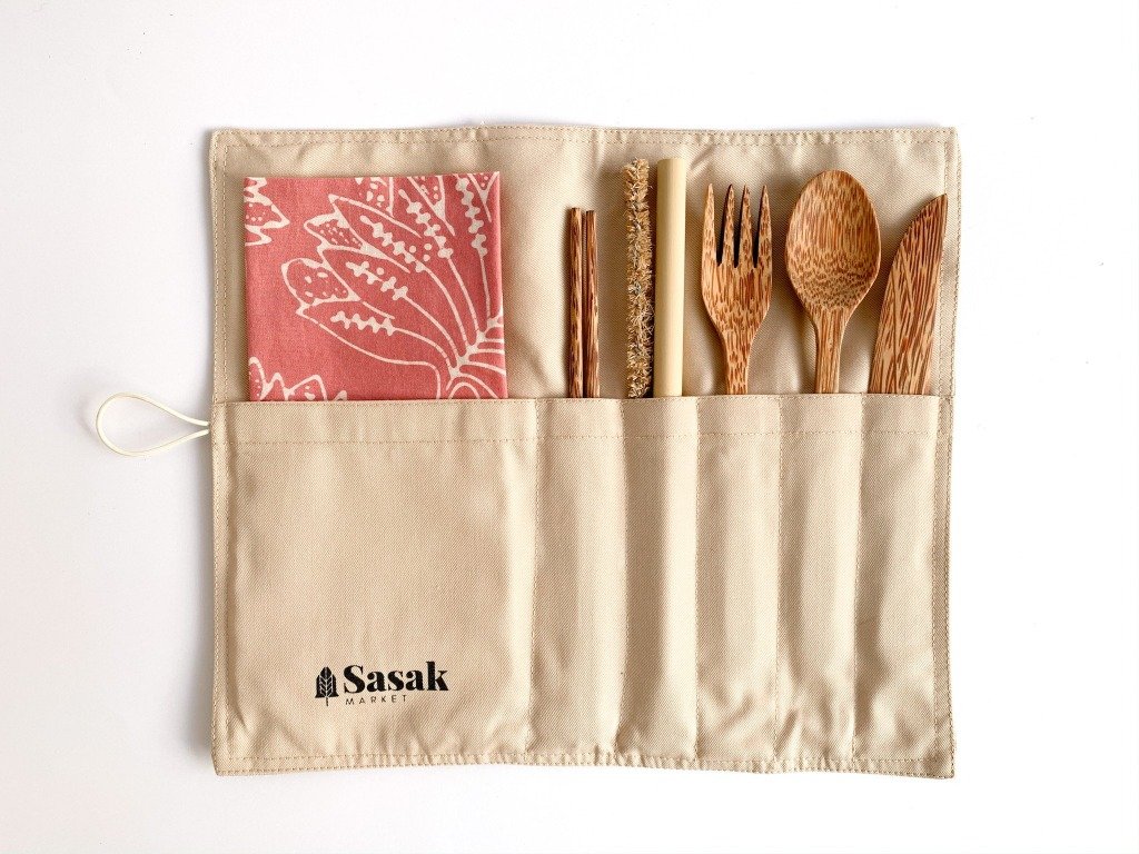 Sasak Market - Kokos eetgerei pakket