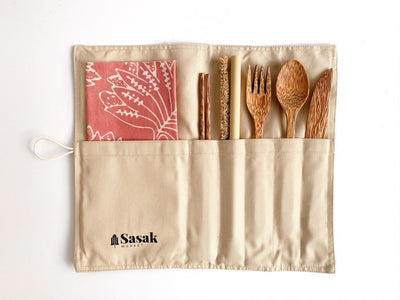 Sasak Market - Kokos eetgerei pakket