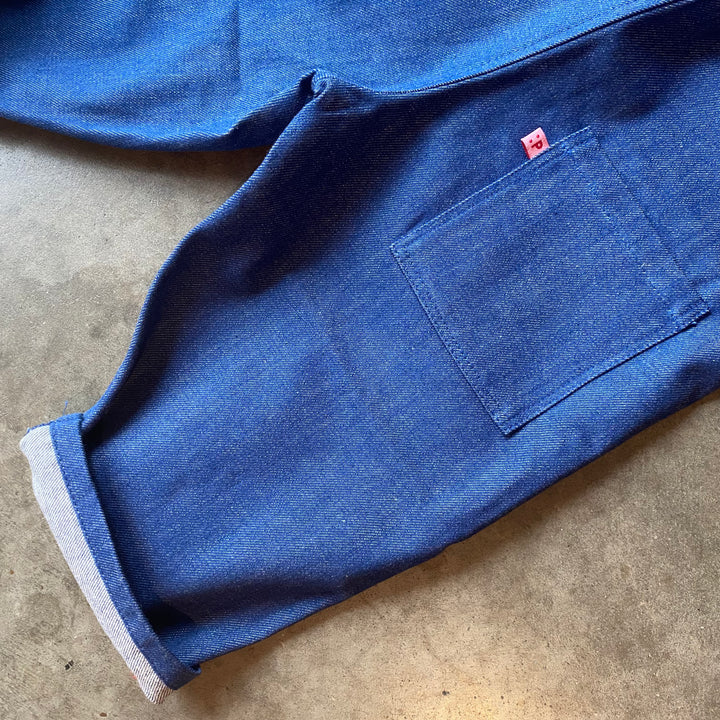 P Denim - Dungaree blue denim / 8-10y
