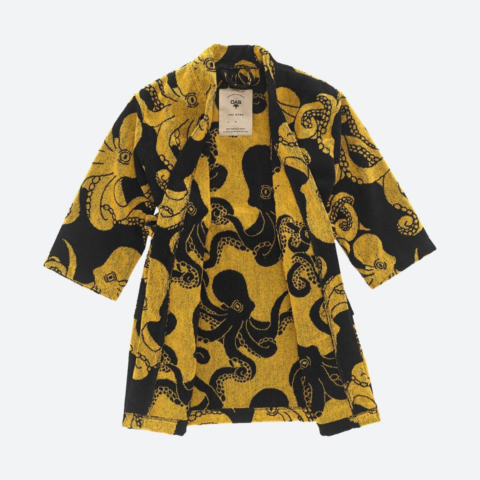 Robe Black octo kids / last size 8y