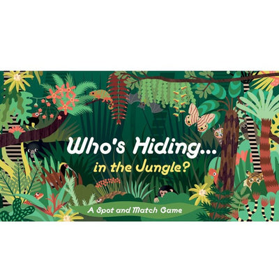 Who's hiding in the jungle - a spot and match game (4+ years)