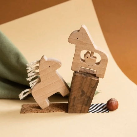 Wooden rattle Dada + Bird