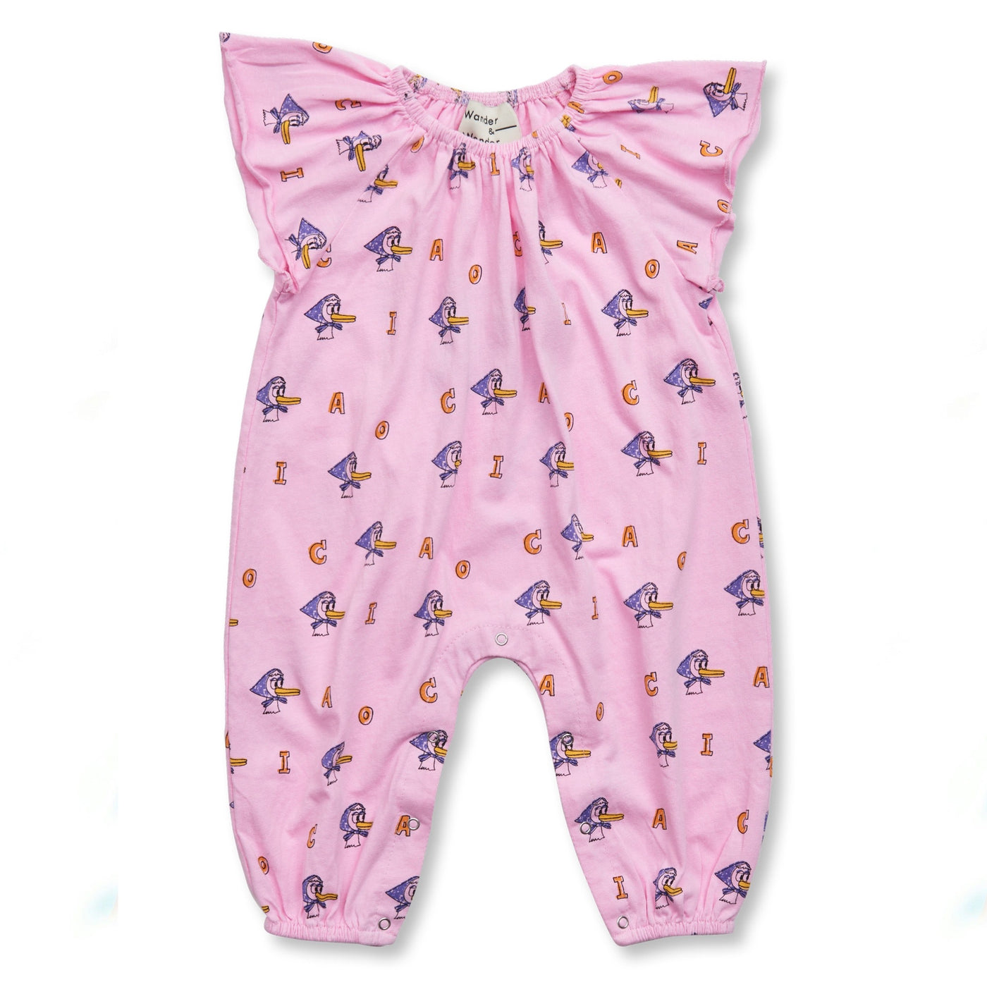 Wander & Wonder - Romper peasant candy duck / 3-6m