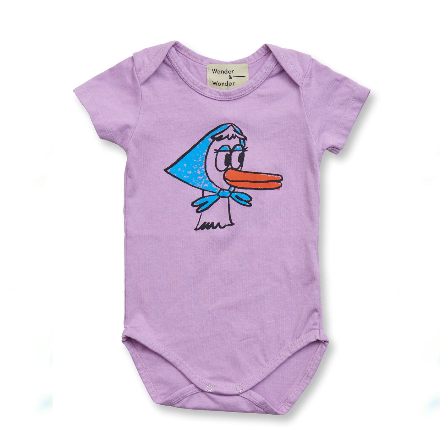 Wander & Wonder - Baby onesie granny duck / 6-12m