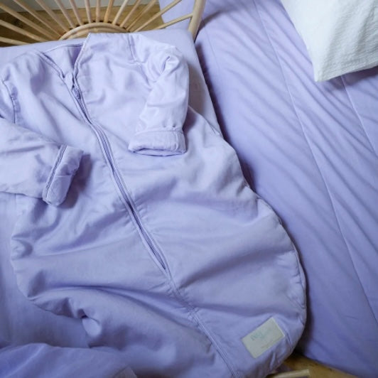 Smoothy sleeping bag lilac small (62-80)