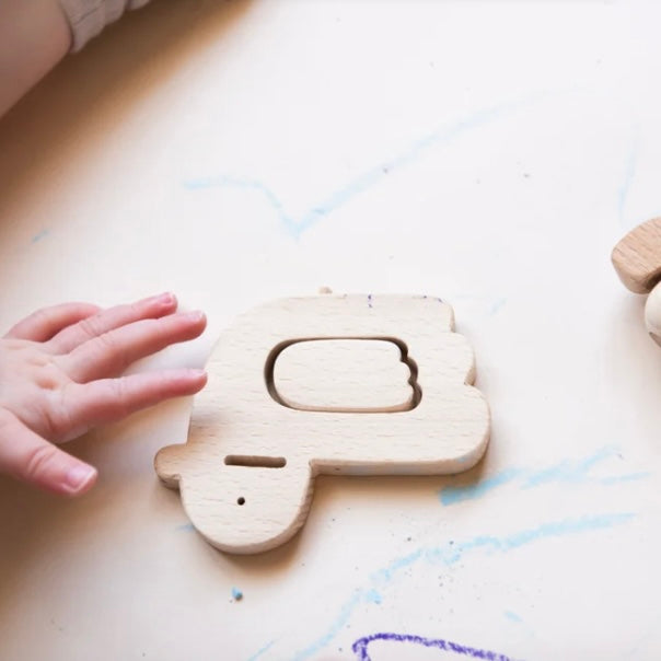 KMR Childwood - Wooden rattle Kwak