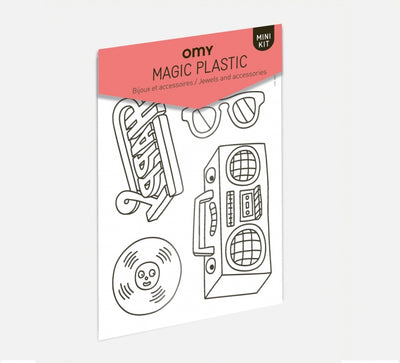 Coloring magic plastic music (6+ years)