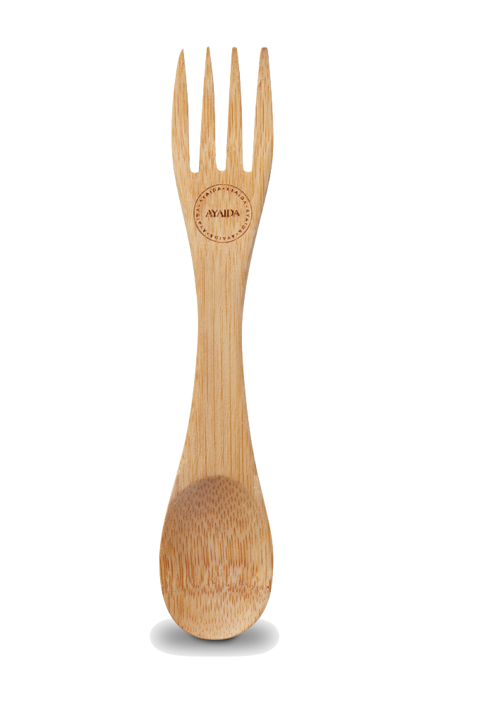 Bamboe spork 