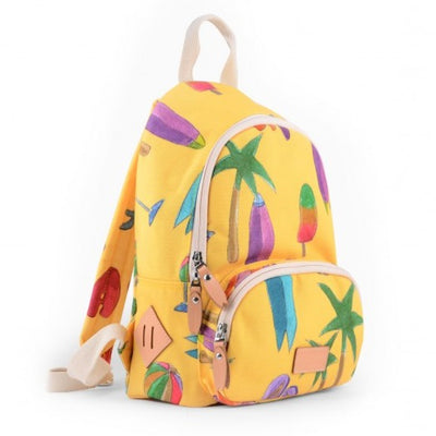 Backpack tropical yellow