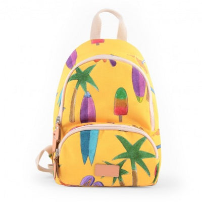 Backpack tropical yellow